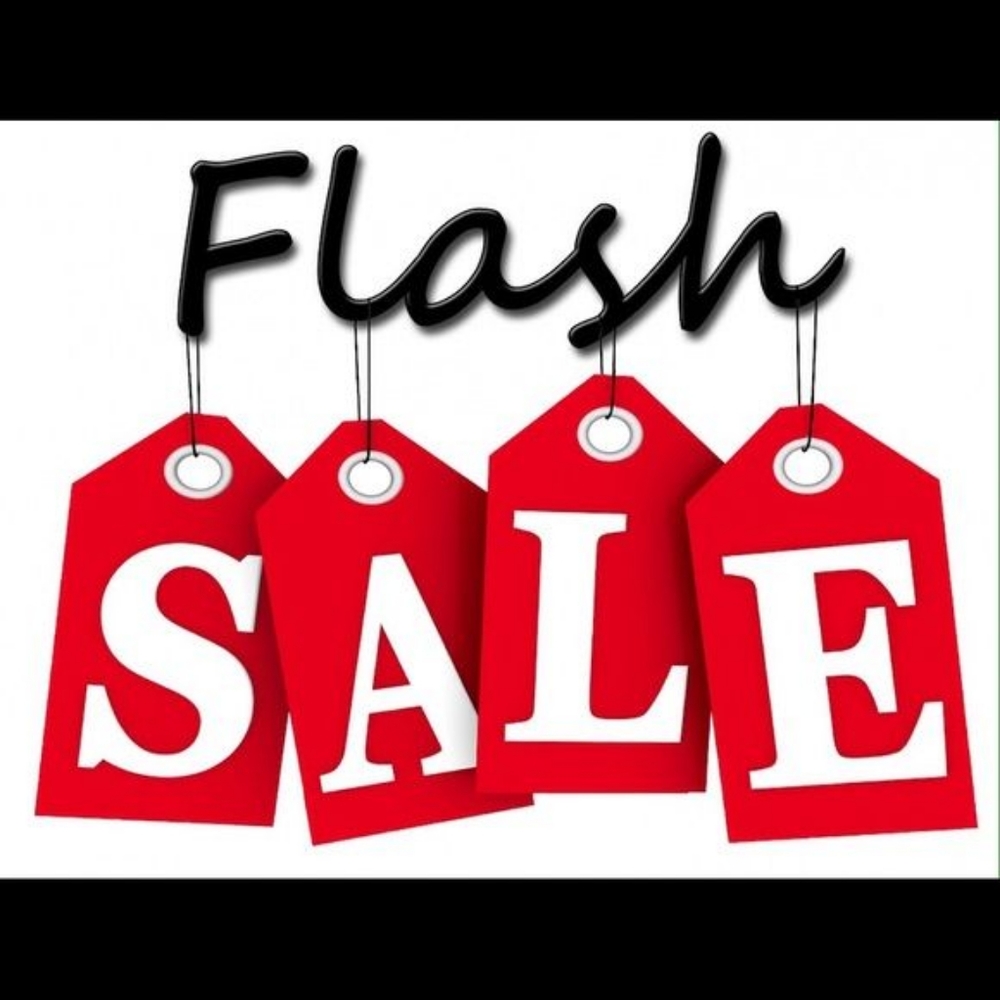 Big flash sale going on
